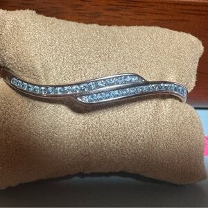 Imperio of jewels Elegant Silver Bracelet with Crystals 925 sterling silver